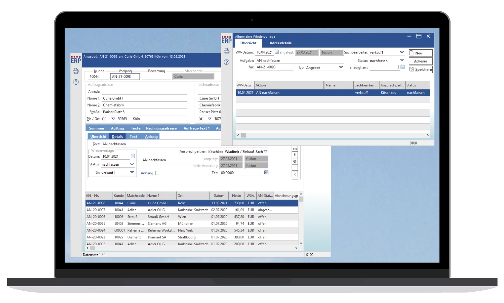 Avista ERP CRM